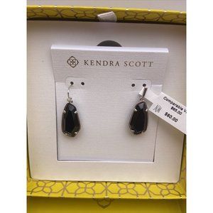 Kendra Scott Faceted Muriels Silver Drop Earrings in